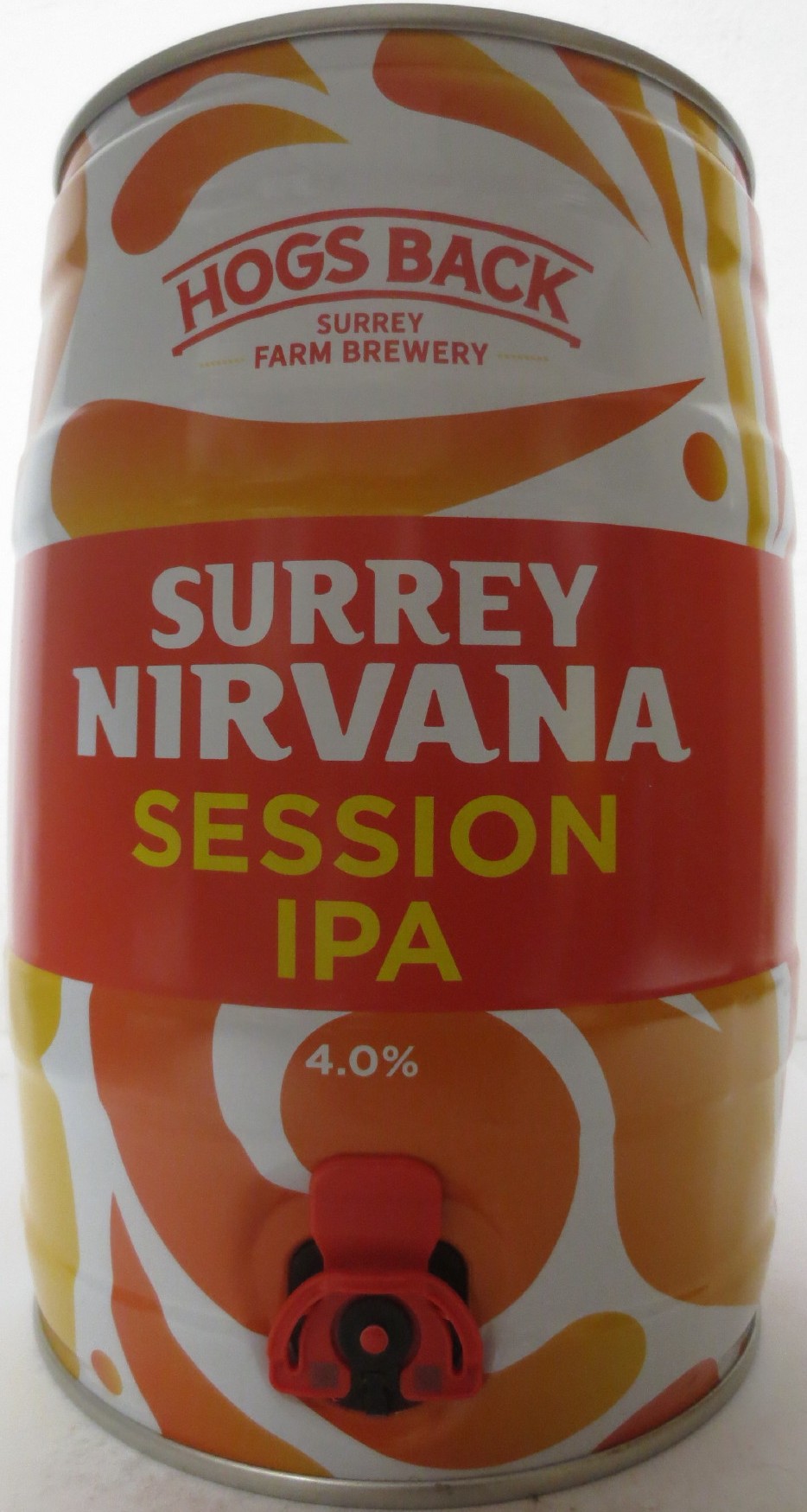 HOGS BACK SURREY NIRVANA SESSION IPA 4.0% (5L) Nr.1 