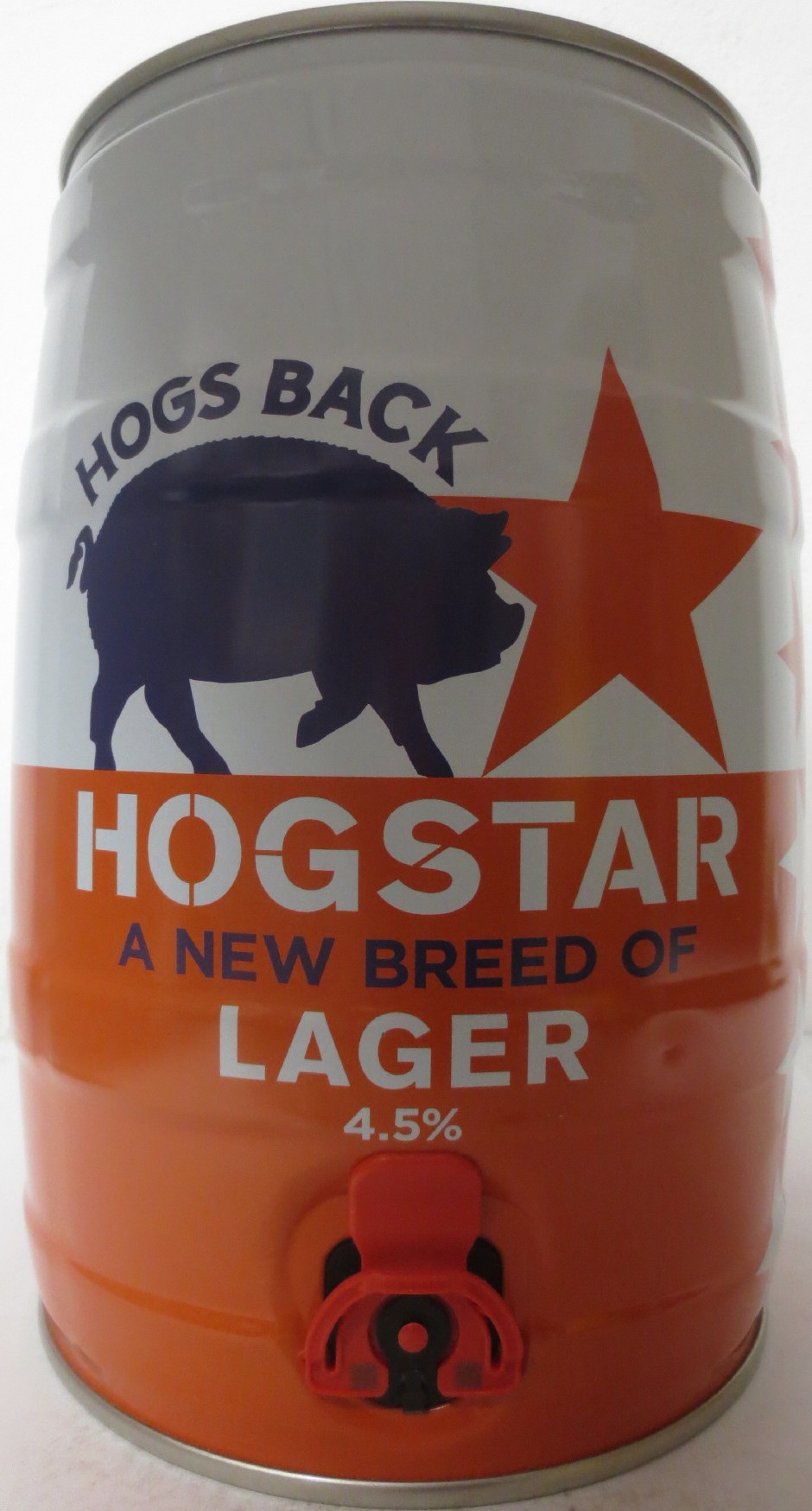 HOGSTAR A NEW BREED OF LAGER 4.5% (5L) Nr.1 