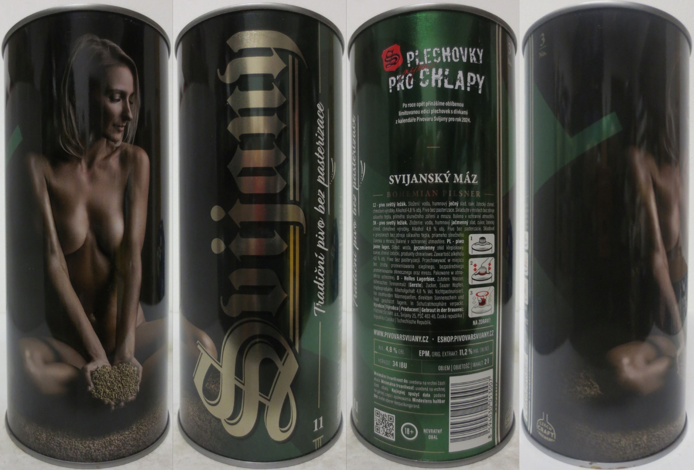 Svijany SVIJANSKÝ MÁZ dívky z kalendáře No. 3/2024 (200cl) 