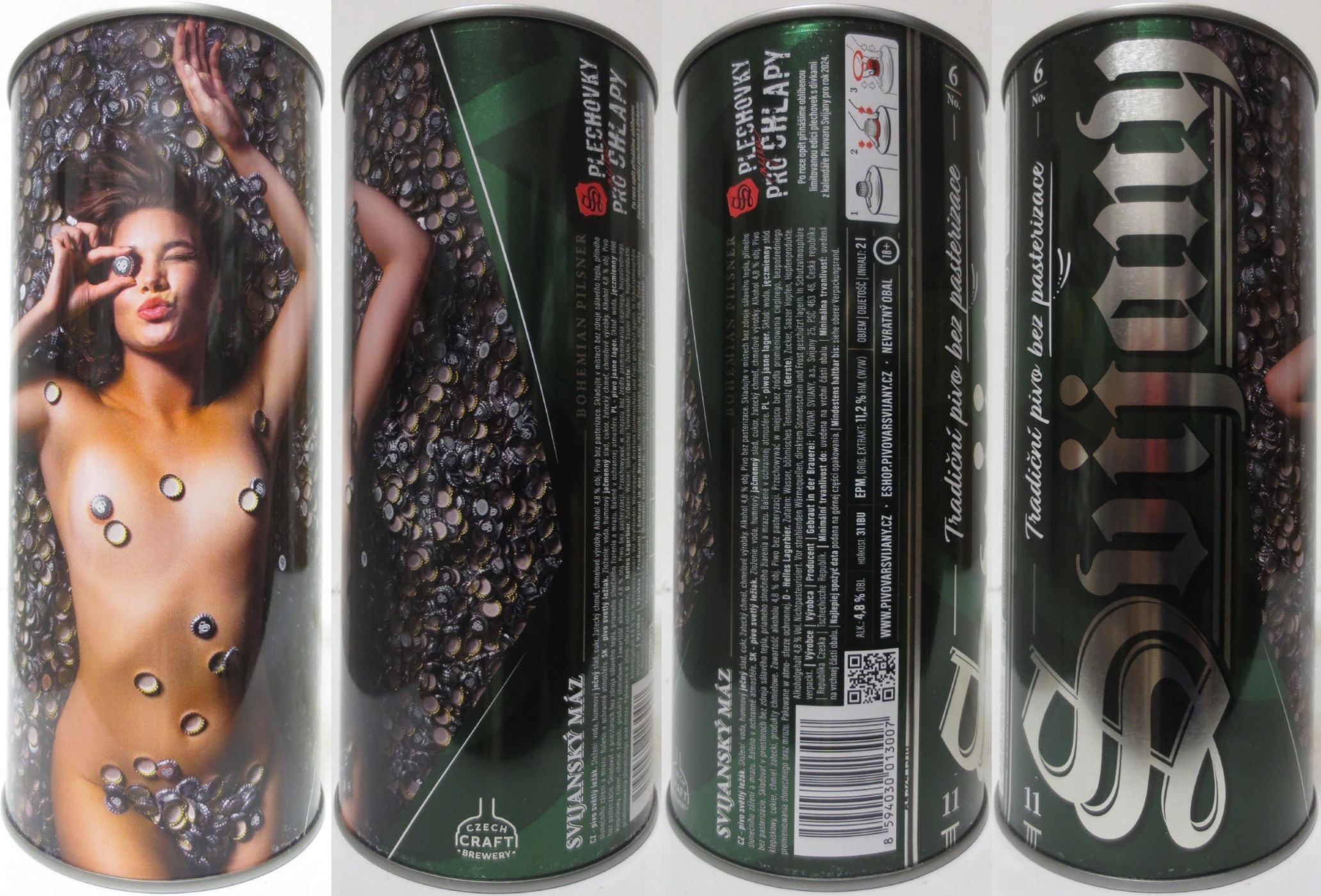 Svijany SVIJANSKÝ MÁZ dívky z kalendáře No. 6/2025 (200cl) 