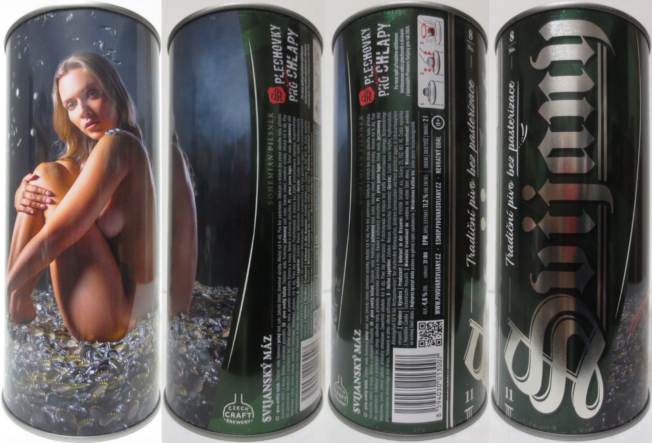 Svijany SVIJANSKÝ MÁZ dívky z kalendáře No. 8/2025 (200cl) 