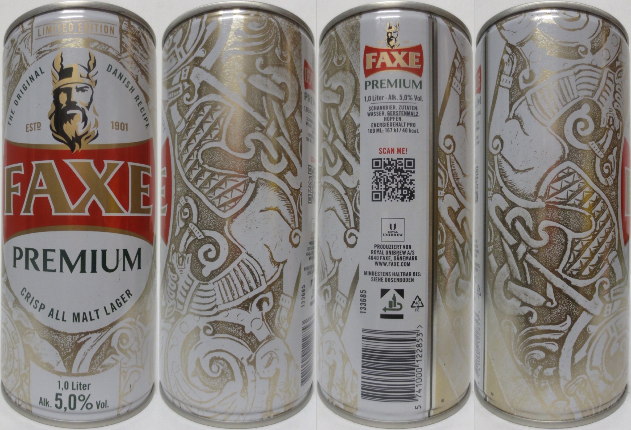 FAXE CRISP ALL MALT LAGER LIMITED EDITION (2025) (D) (100cl) Nr.3/3