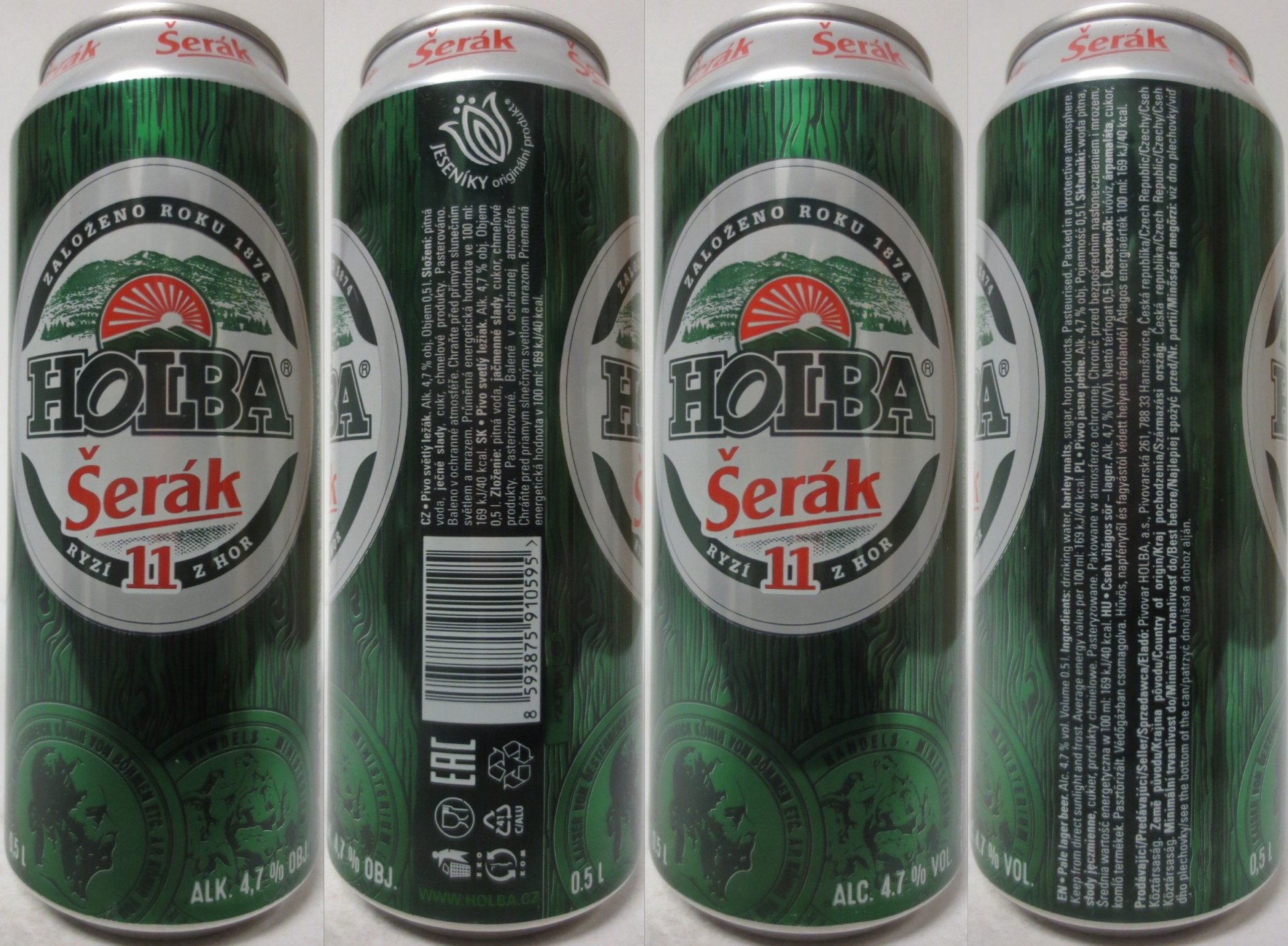 HOLBA Šerák 11 (CZ) (50cl) (B/O) č.2