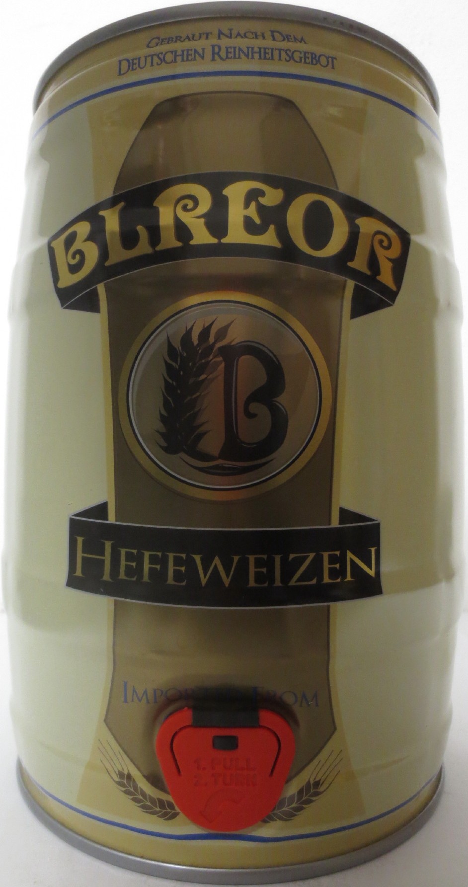 BLREOR HEFEWEIZEN IMPORTED FROM GERMANY (5L) Nr.1 