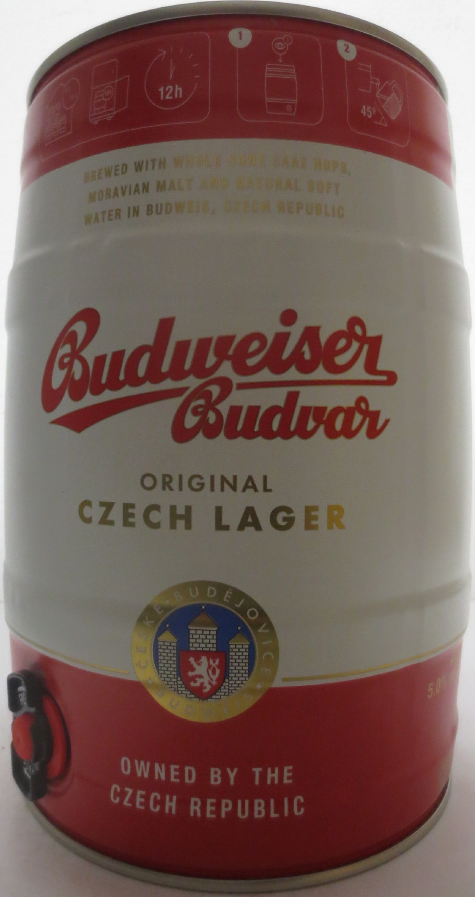 Budweiser Budvar ORIGINAL CZECH LAGER (5L) č.9