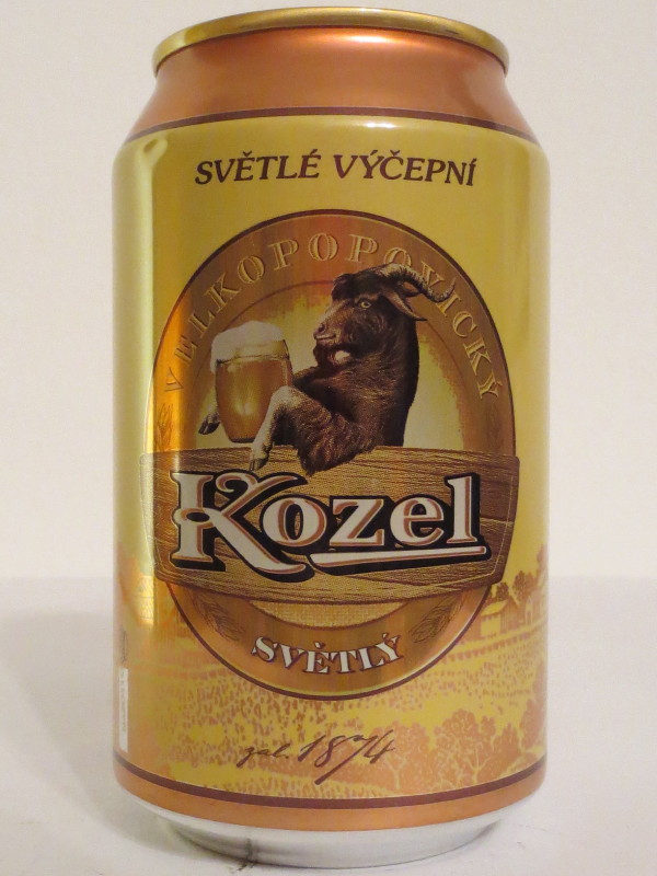 SVĚTLÉ VÝČEPNÍ VELKOPOPOVICKÝ Kozel SVĚTLÝ (33cl) (B/O) č.1