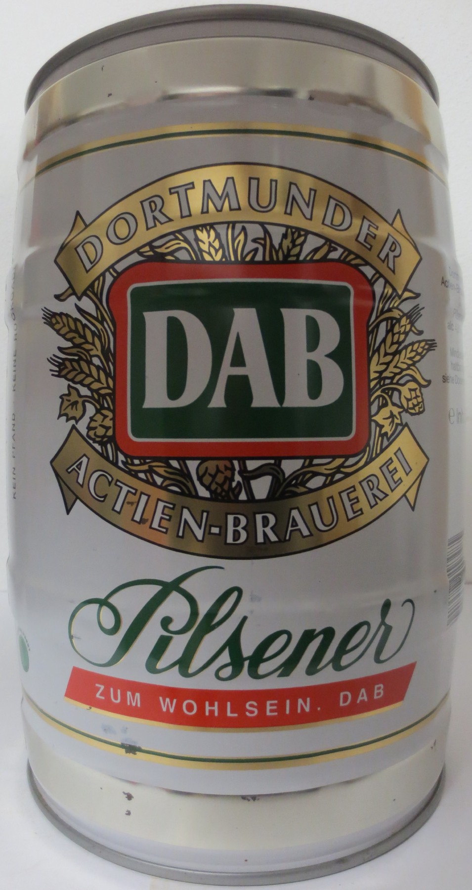 DAB Pilsener ZUM WOHLSEIN. DAB (5L) Nr.2 