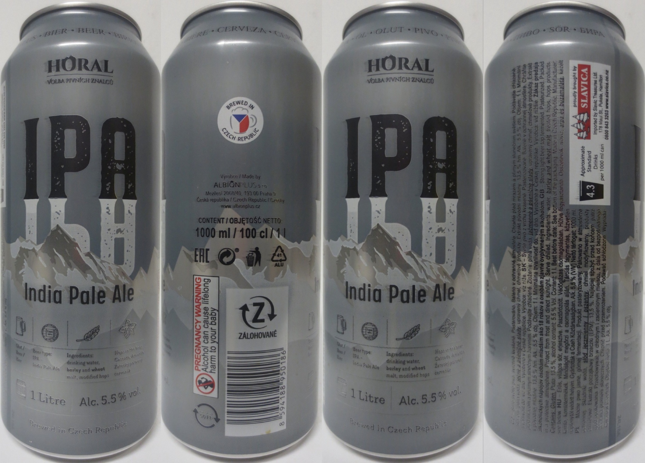 HORAL VOLBA PIVNÍCH ZNALCŮ IPA India Pale Ale (CZ) (100cl) (B/O) č.2 