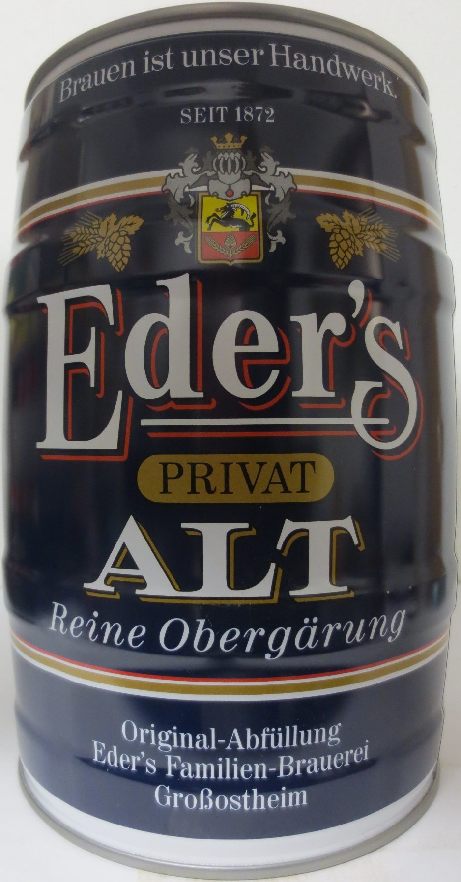 Eder´s PRIVAT ALT Reine Obergärung (5L) Nr.1