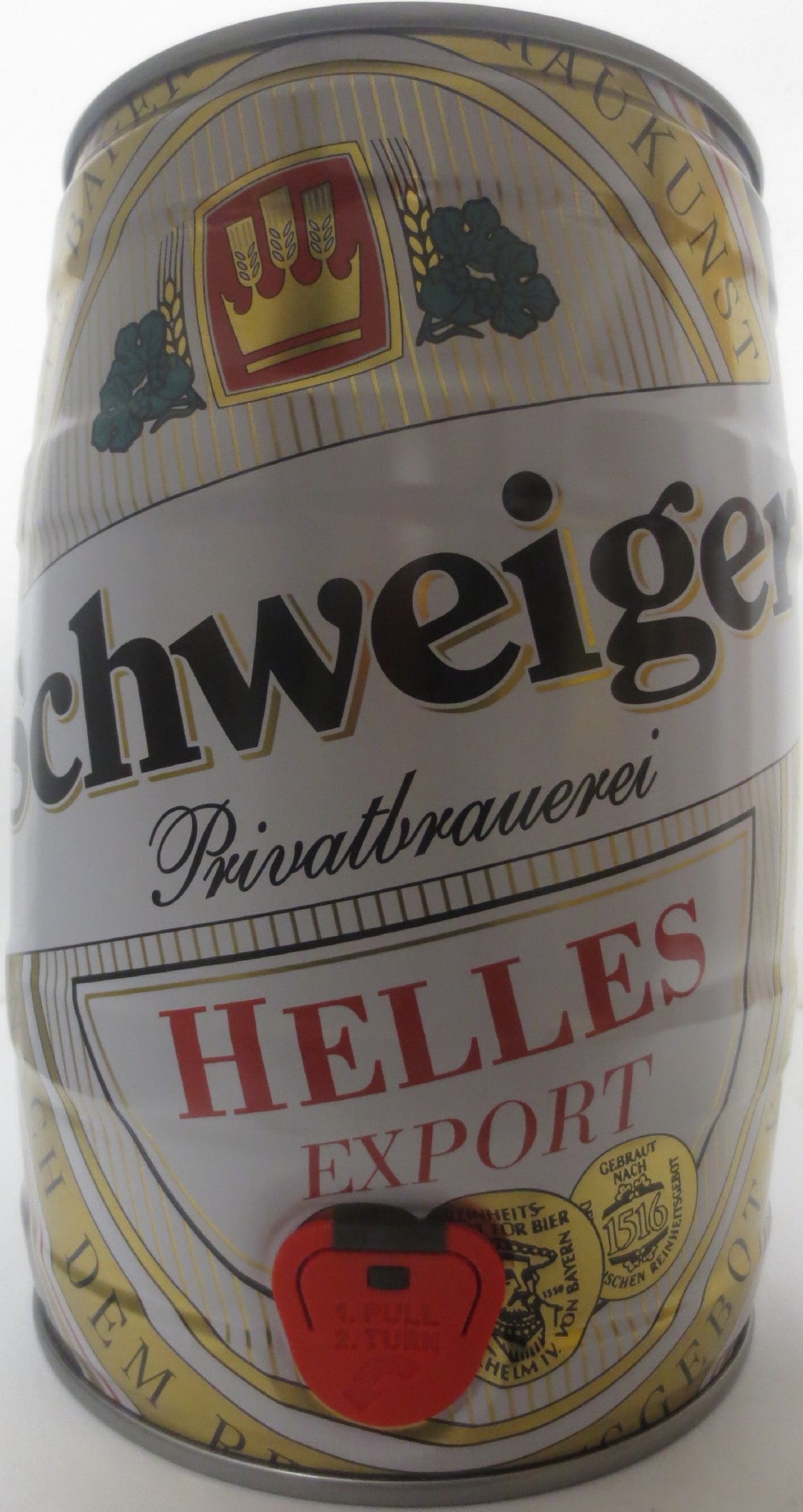 Schweiger Privatbrauerei HELLES EXPORT (5L) Nr.1 