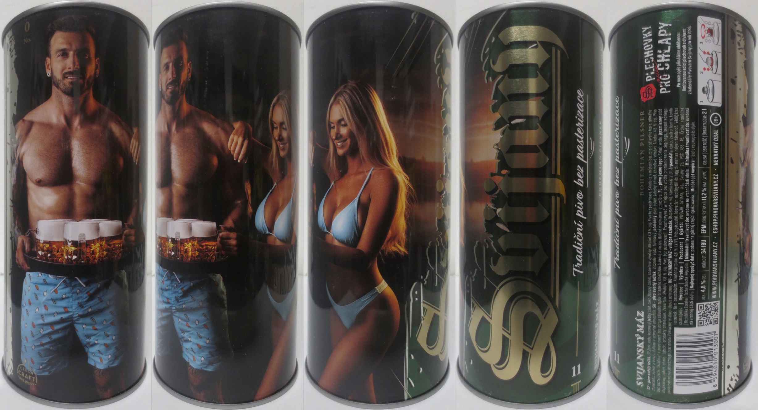 Svijany SVIJANSKÝ MÁZ dívky z kalendáře -No. 0/2026 (200cl) 