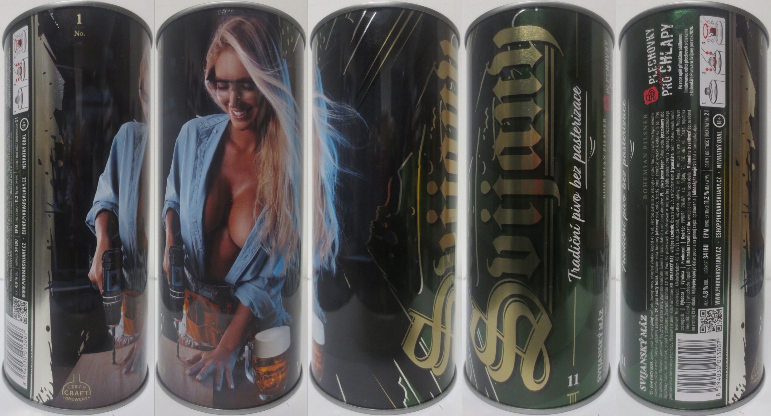 Svijany SVIJANSKÝ MÁZ dívky z kalendáře -No. 1/2026 (200cl) 