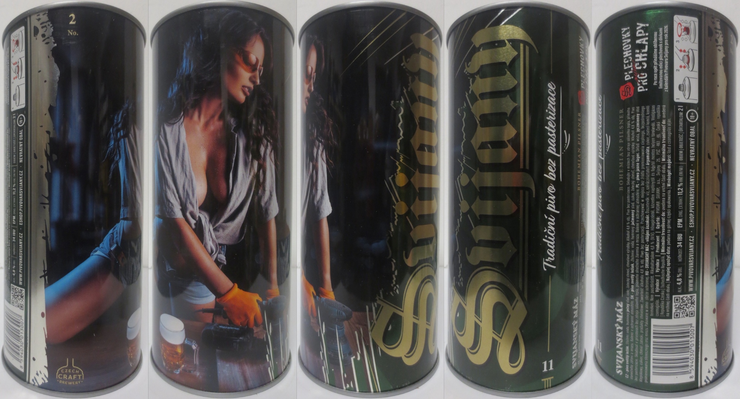 Svijany SVIJANSKÝ MÁZ dívky z kalendáře -No. 2/2026 (200cl) 