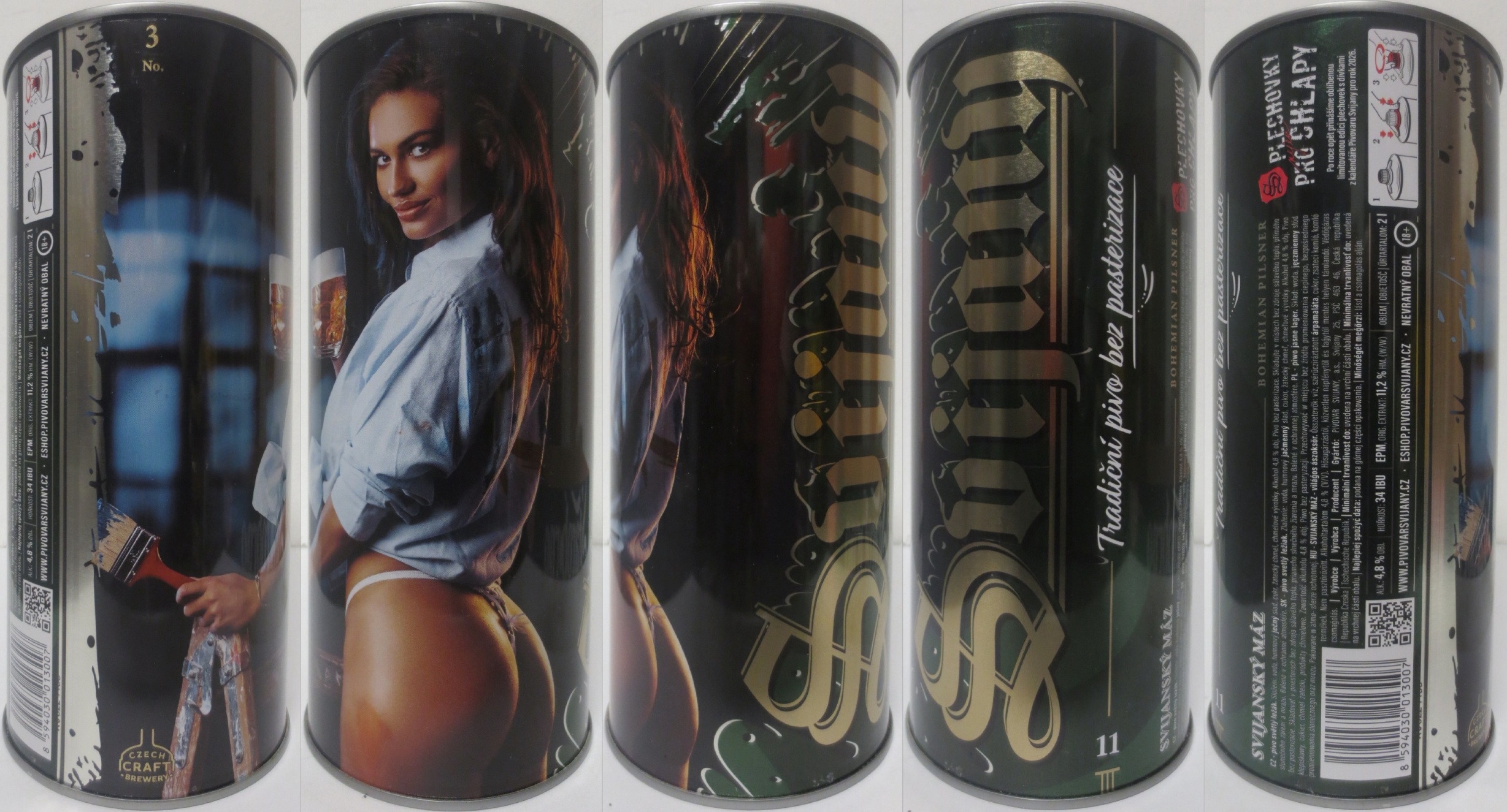 Svijany SVIJANSKÝ MÁZ dívky z kalendáře -No. 3/2026 (200cl) 