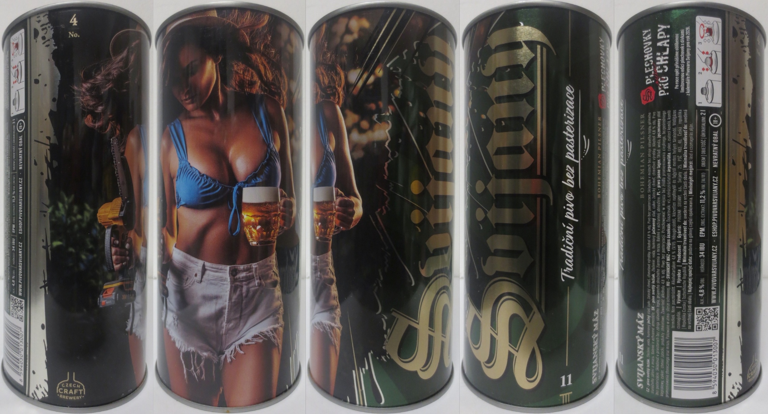 Svijany SVIJANSKÝ MÁZ dívky z kalendáře -No. 4/2026 (200cl) 