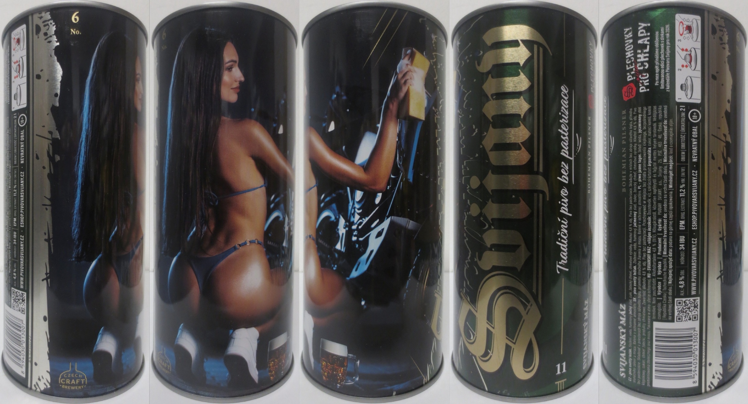 Svijany SVIJANSKÝ MÁZ dívky z kalendáře -No. 6/2026 (200cl) 