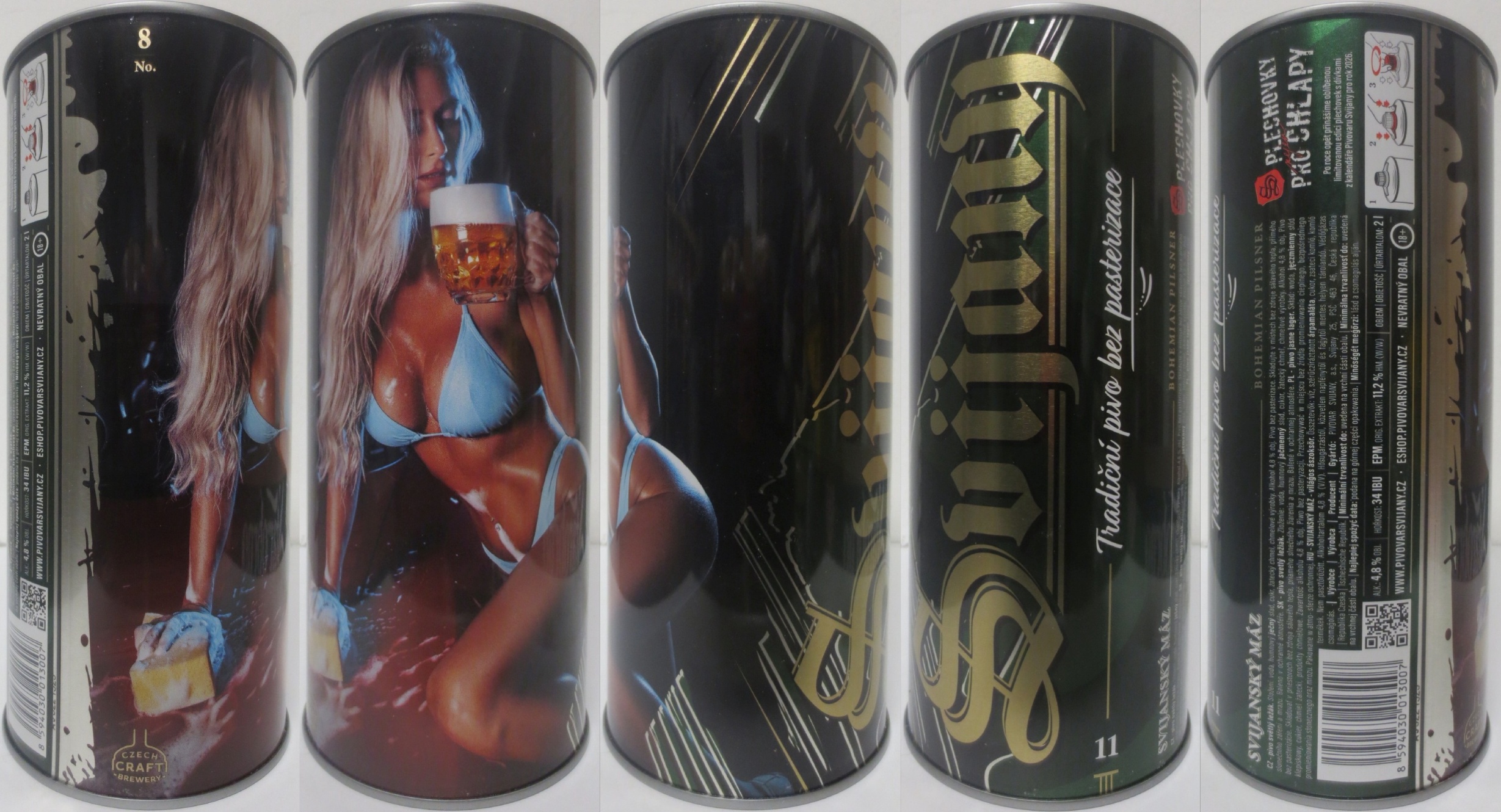 Svijany SVIJANSKÝ MÁZ dívky z kalendáře -No. 8/2026 (200cl) 