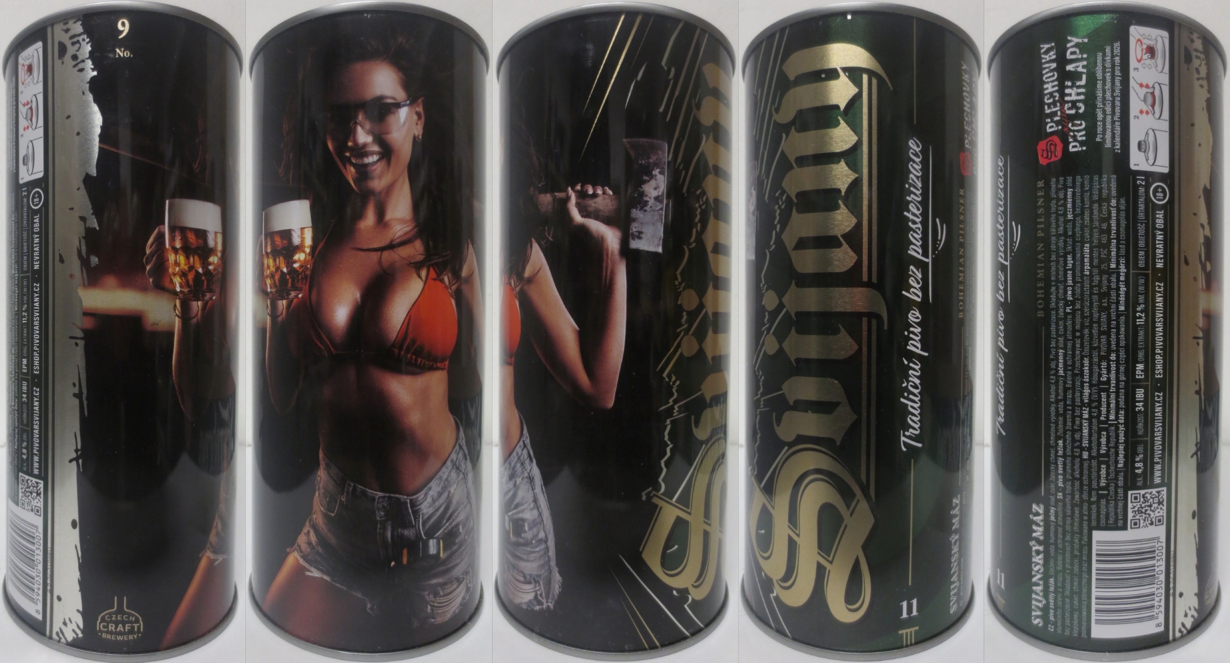 Svijany SVIJANSKÝ MÁZ dívky z kalendáře -No. 9/2026 (200cl) 