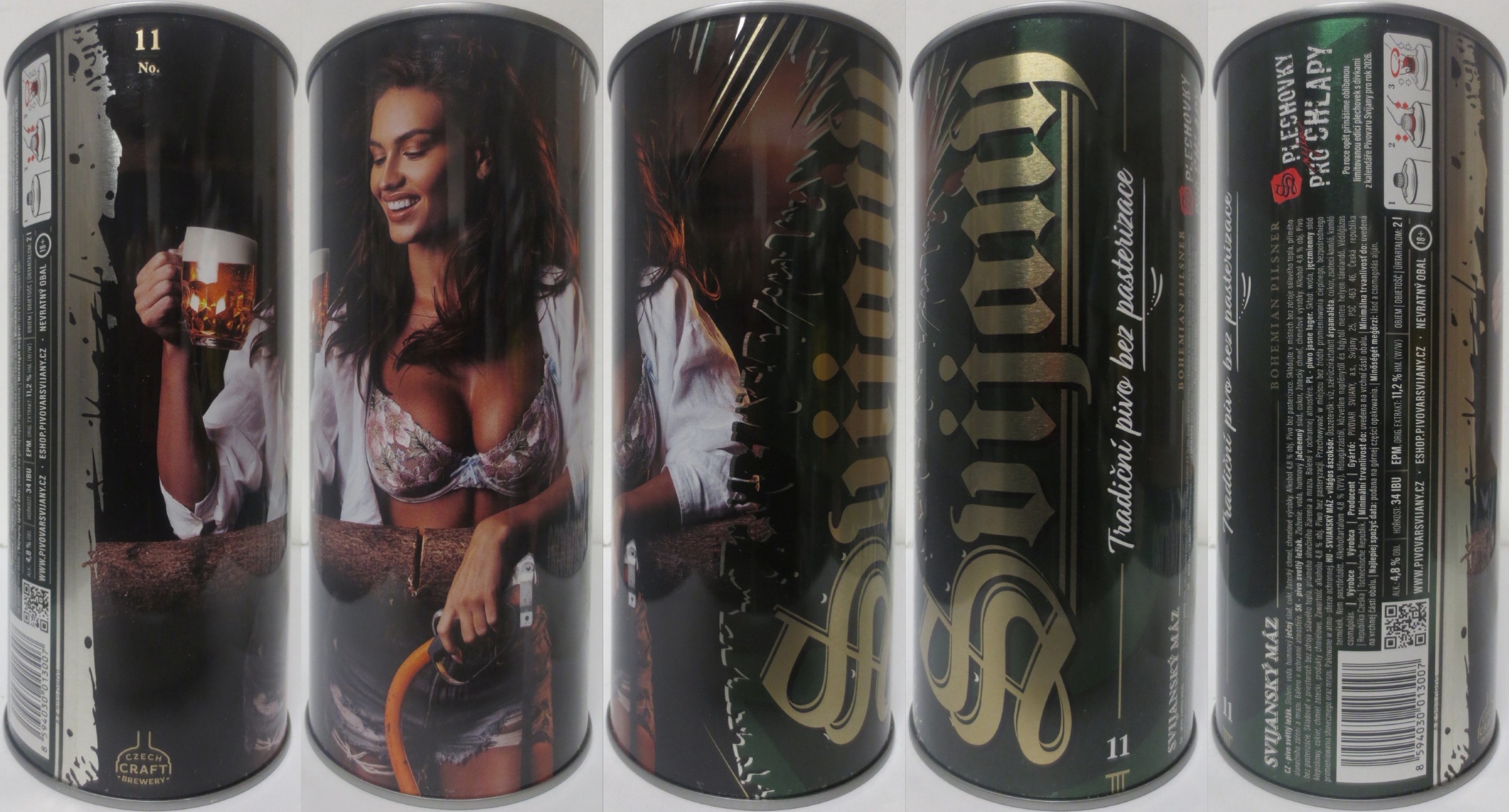 Svijany SVIJANSKÝ MÁZ dívky z kalendáře -No.11/2026 (200cl) 