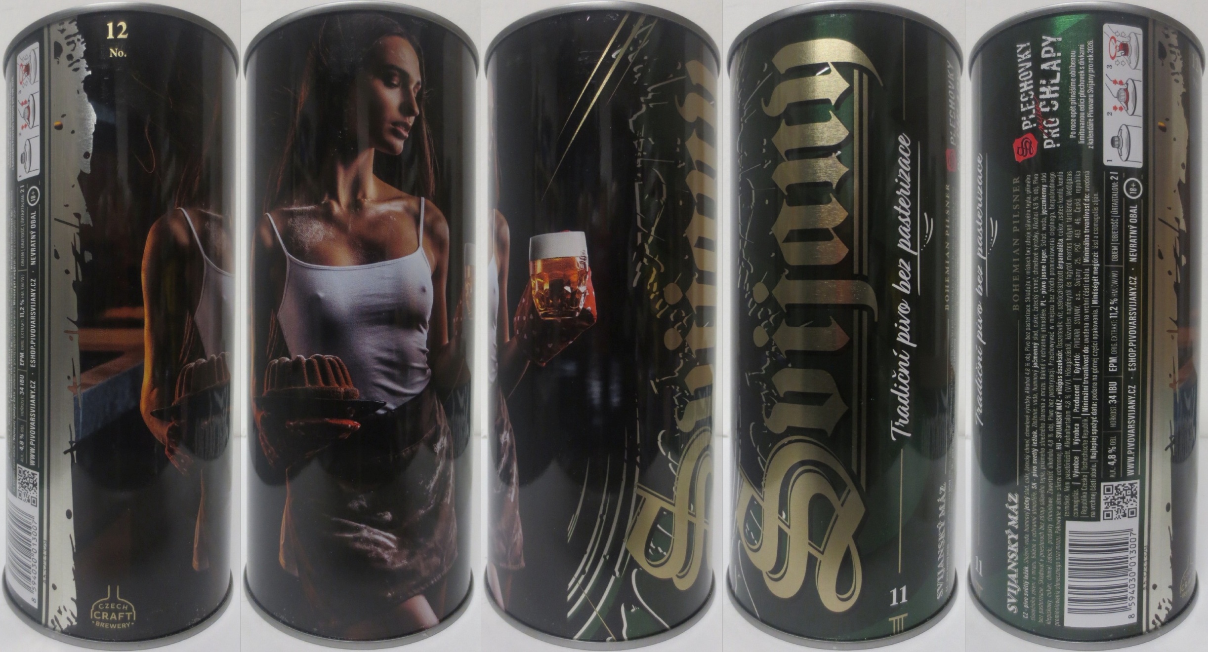 Svijany SVIJANSKÝ MÁZ dívky z kalendáře -No.12/2026 (200cl) 