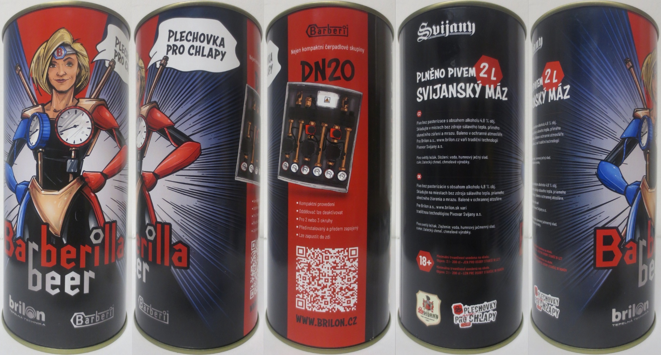 Svijany SVIJANSKÝ MÁZ Bar berilla beer brilon Barberi (200cl) č.1 