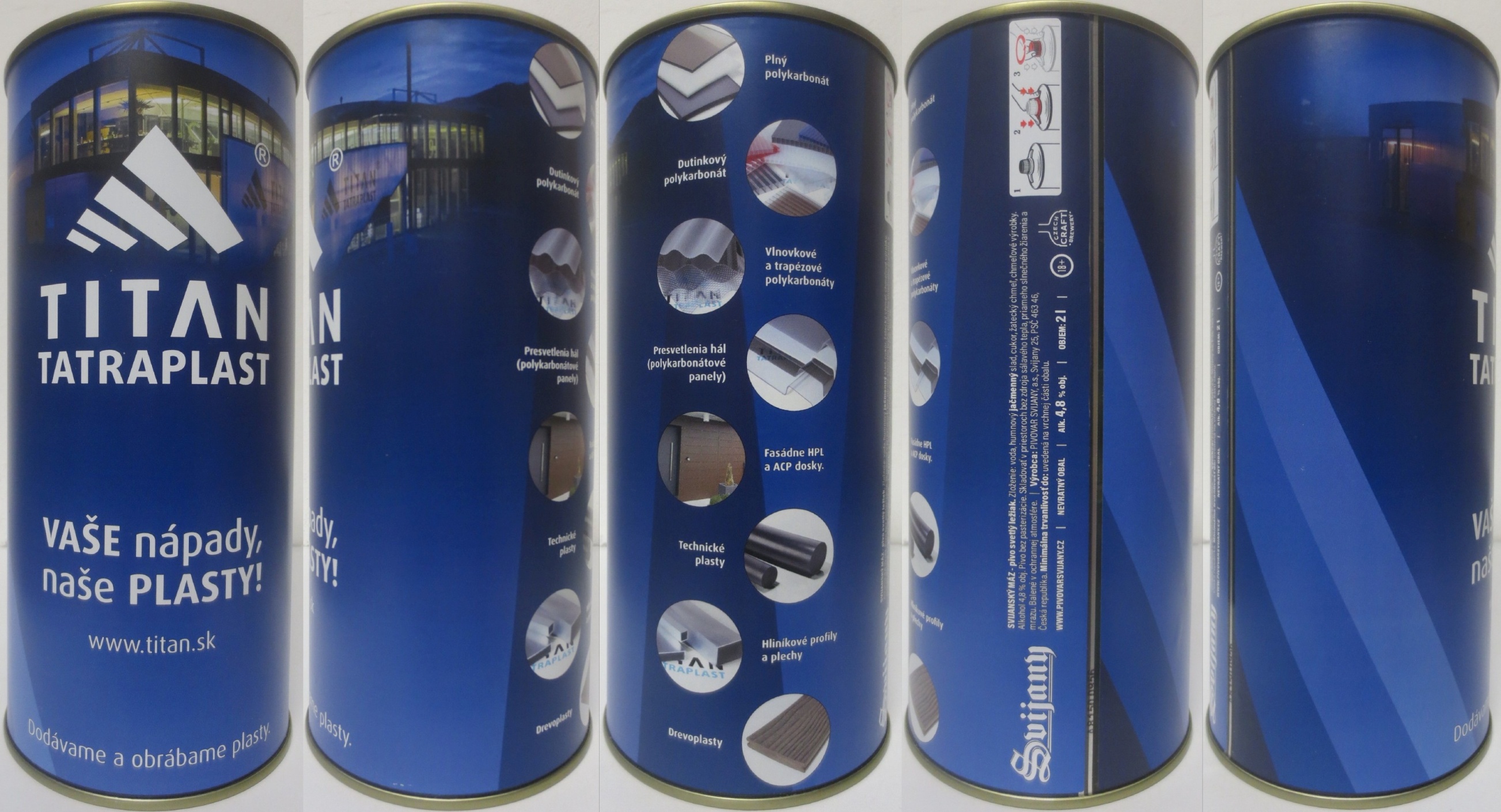 Svijany SVIJANSKÝ MÁZ TITAN TATRAPLAST VAŠE nápady, naše PLASTY! www.titan.sk Dodáváme a obrábíme plasty. (200cl) č.1 