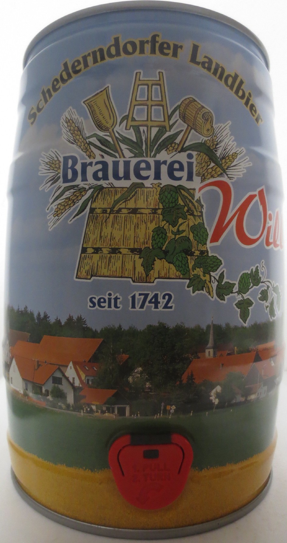 Schederndorfer Landbier Brauerei Will seit 1742 (5L) Nr.2 