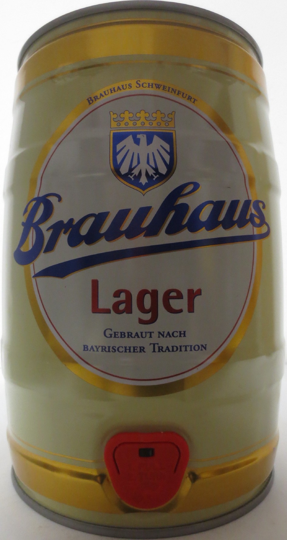 Brauhaus Lager GEBRAUT NACH BAYRISCHER TRADITION (5L) Nr.1 