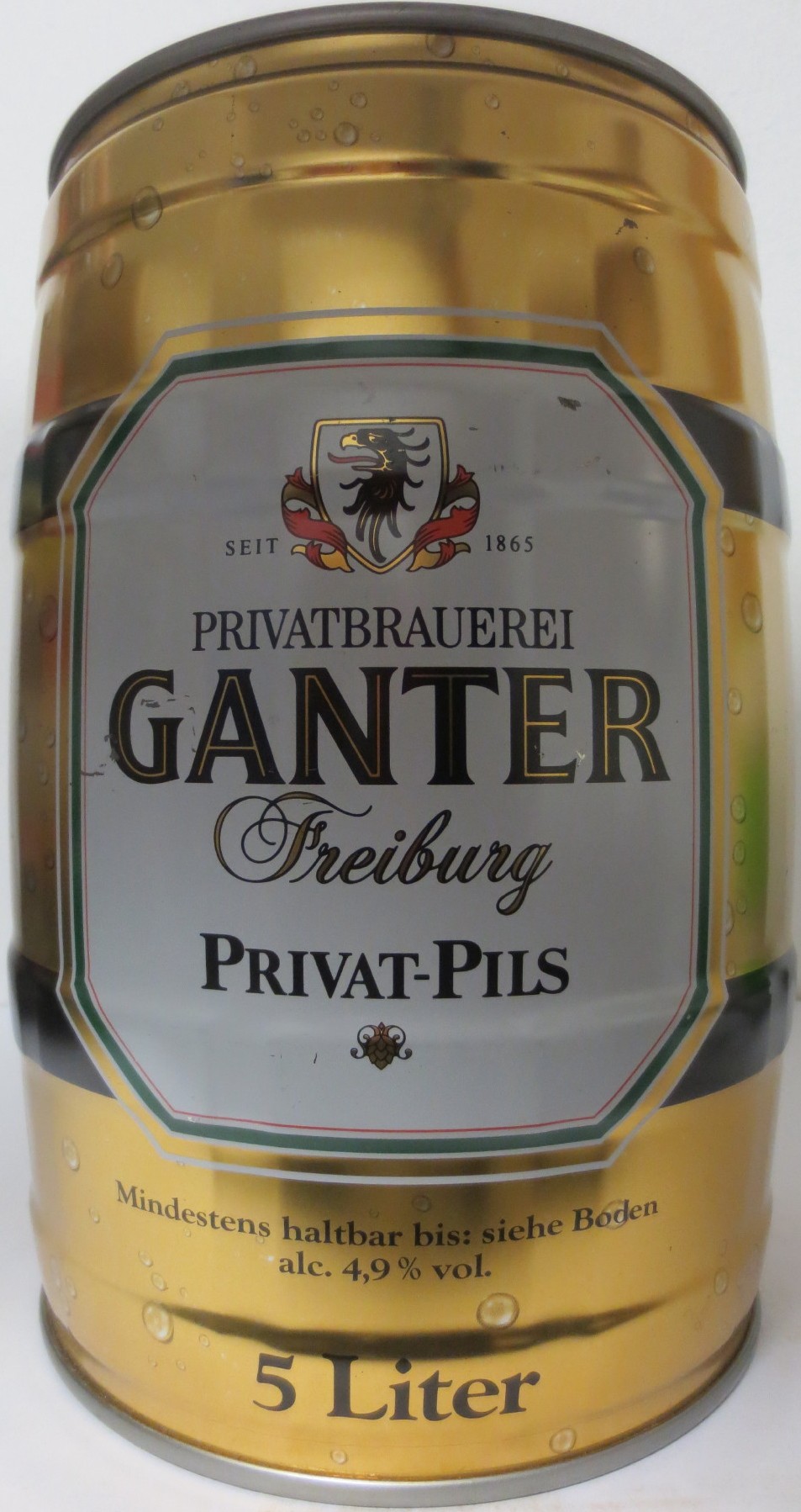 GANTER Freiburg PRIVAT-PILS (5L) Nr.3 