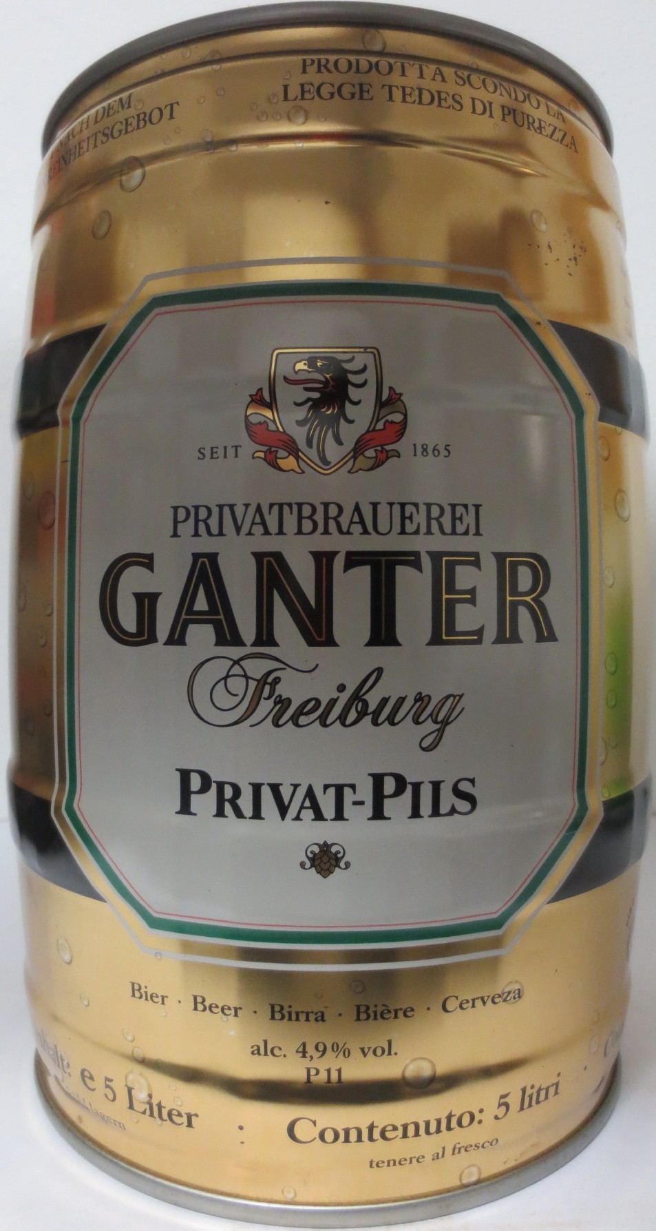 GANTER Freiburg PRIVAT-PILS (5L) Nr.4 