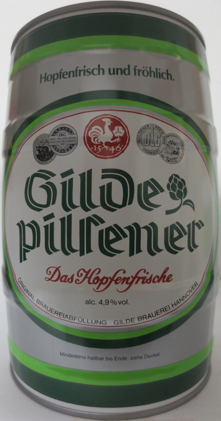 Gilde Pilsener Das Hopfenfrische (5L) Nr.2 