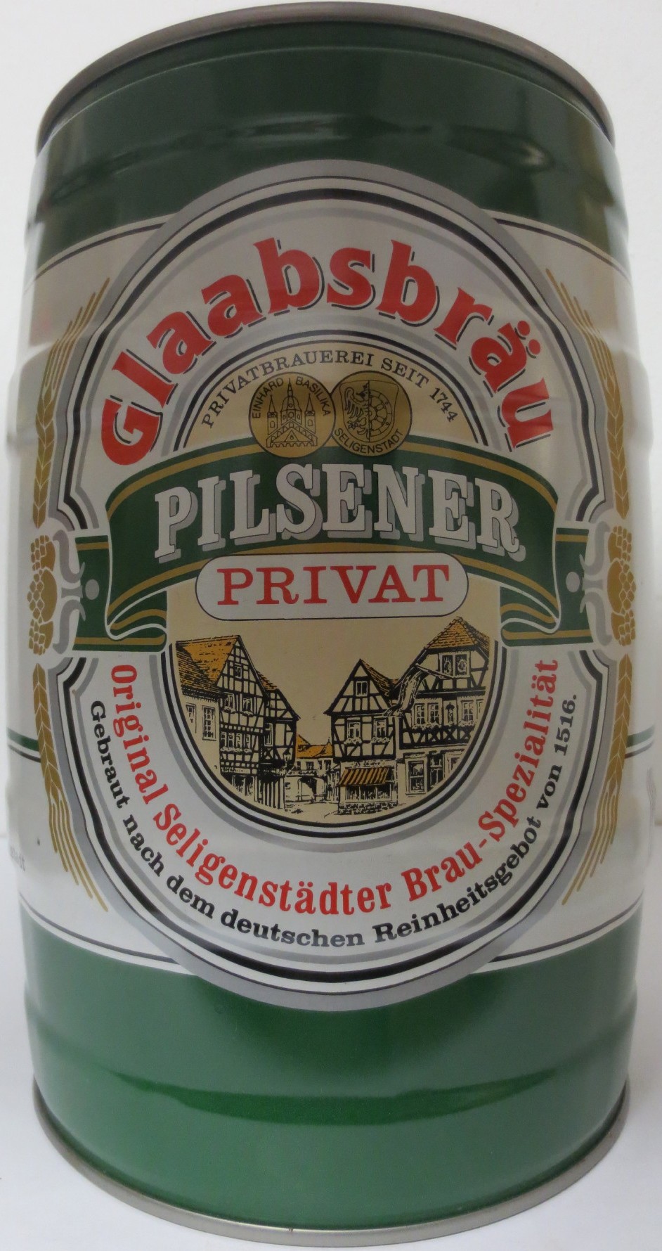 Glaabsbräu PILSENER PRIVAT (5L) Nr.1 