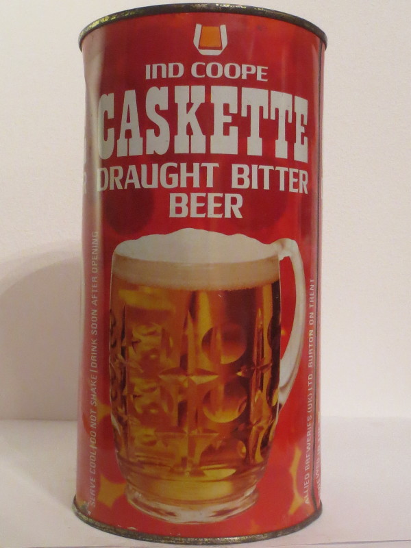 IND COOPE CASKETTE DRAUGHT BITTER BEER (278cl)