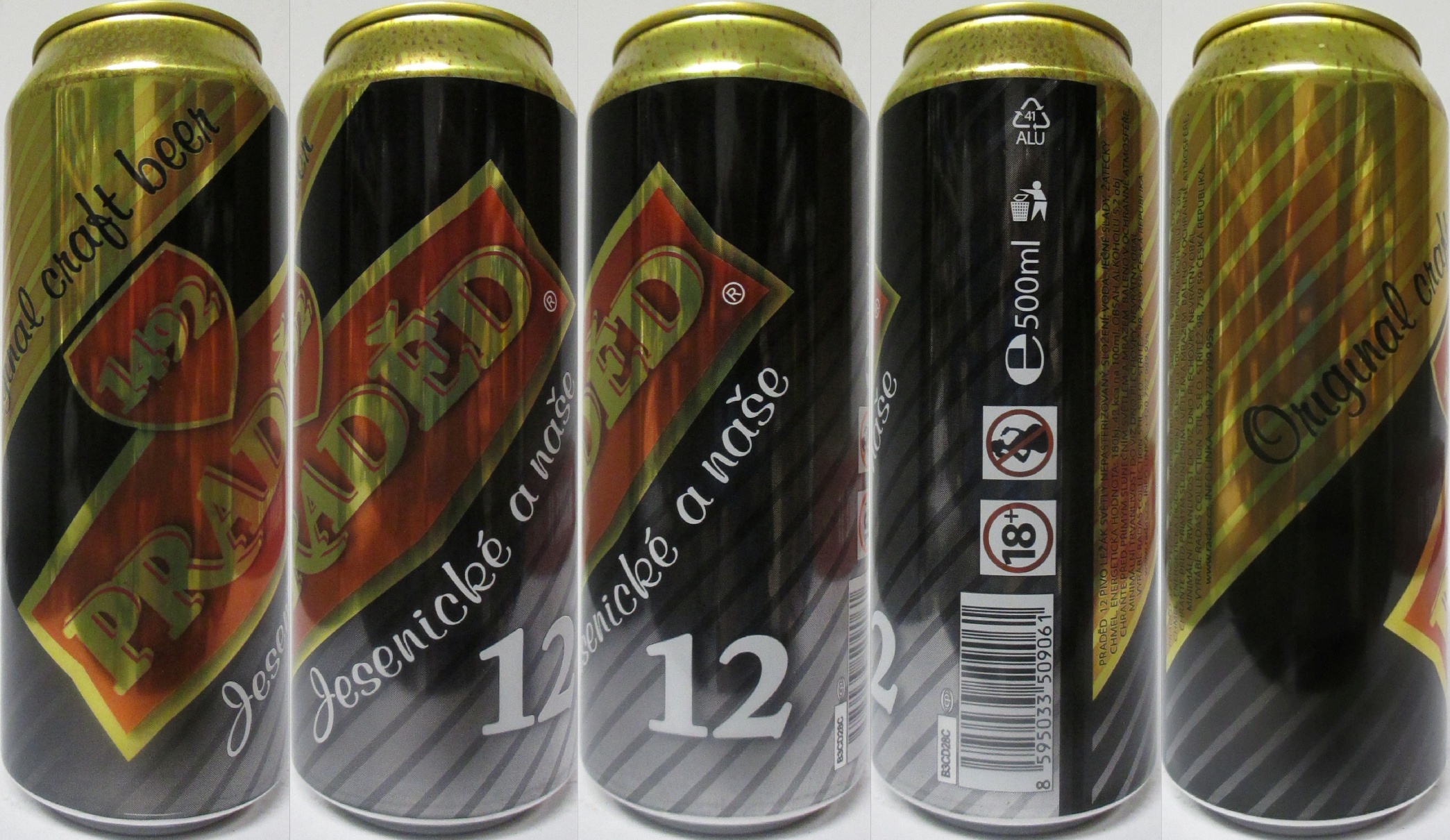 1492 PRADĚD Jesenické a naše 12 (CZ) (50cl) (B/O) č.1 