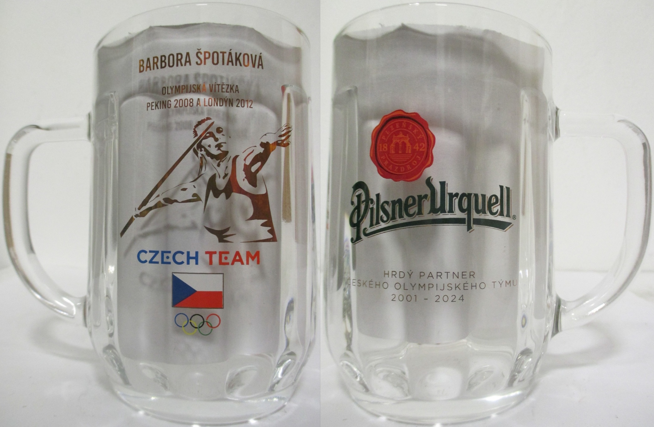 Pilsner Urquell CZECH TEAM BARBORA ŠPOTÁKOVÁ (0,5L) 