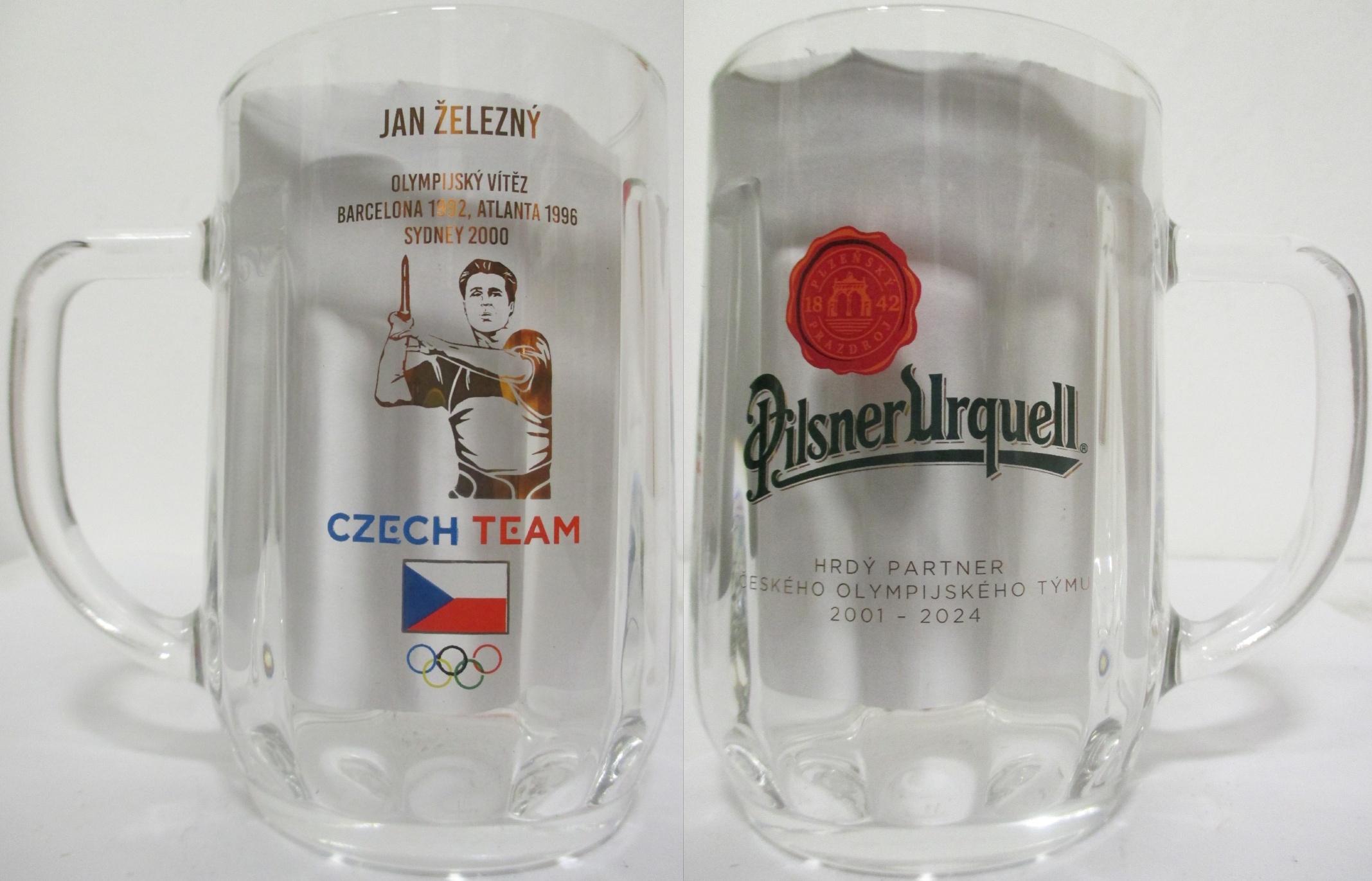 Pilsner Urquell CZECH TEAM JAN ŽELEZNÝ (0,5L) 