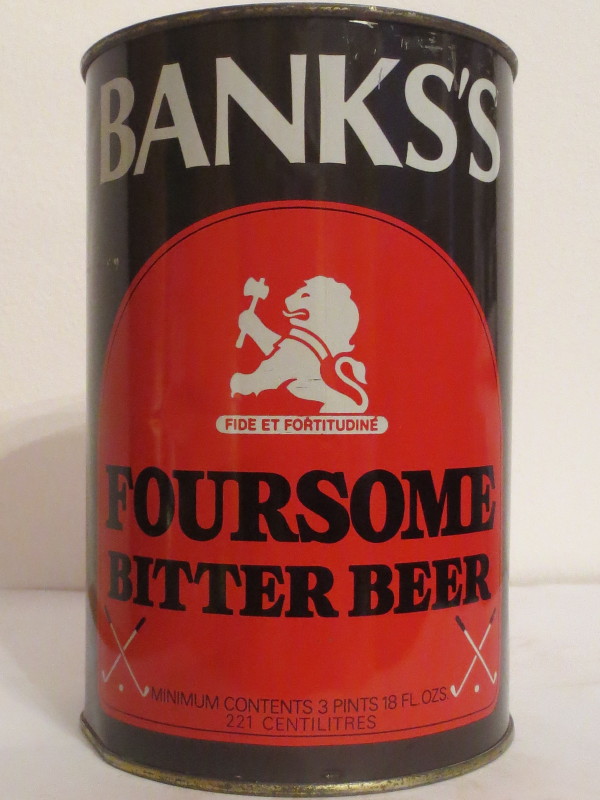 BANKS´S FOURSOME BITTER BEER (221cl)