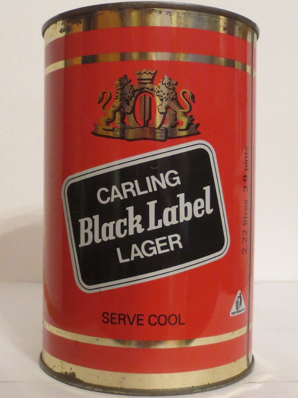 CARLING Black Label LAGER SERVE COOL (222cl) Nr.2