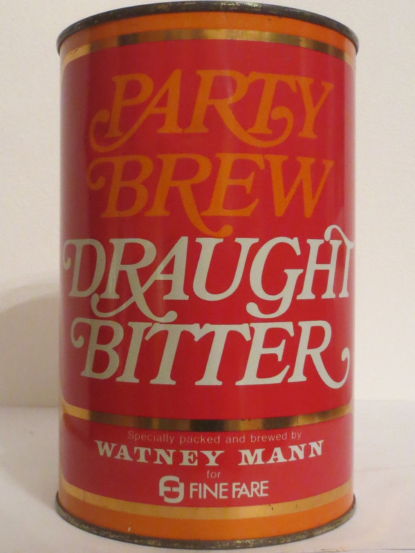 PARTY BREW DRAUGHT BITTER WATNEY MANN (221cl) 