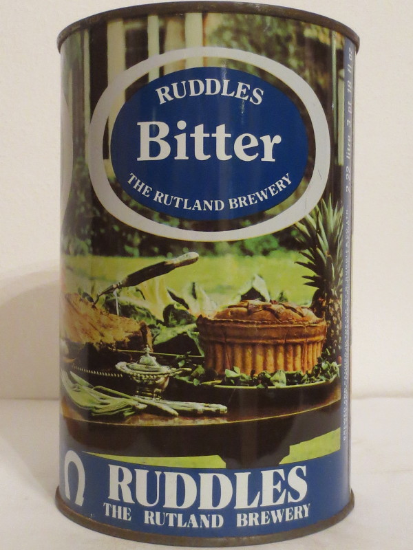 RUDDLES Bitter THE RUTLAND BREWERY (222cl) Nr.1