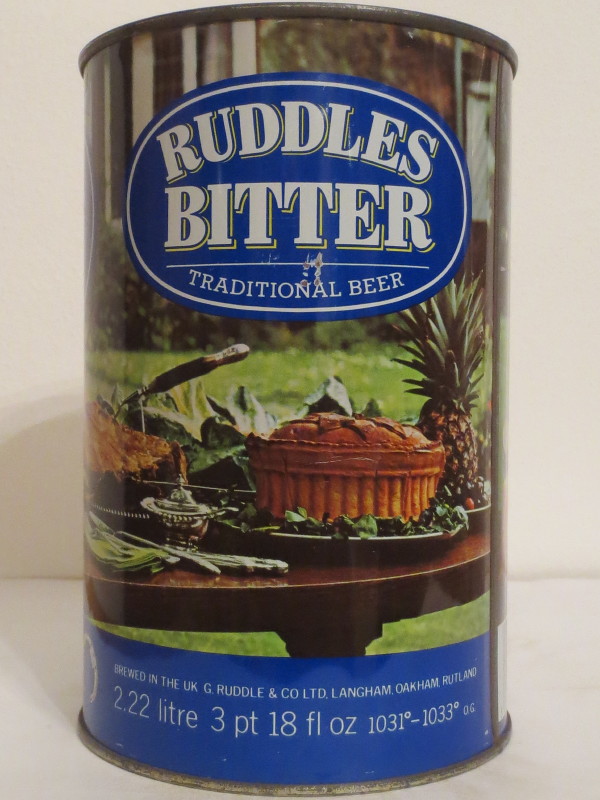 RUDDLES BITTER TRADITIONAL BEER (222cl)
