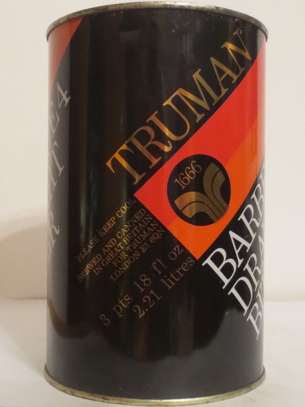 TRUMAN BARBECUE 4 DRAUGHT BITTER (221cl) Nr.1