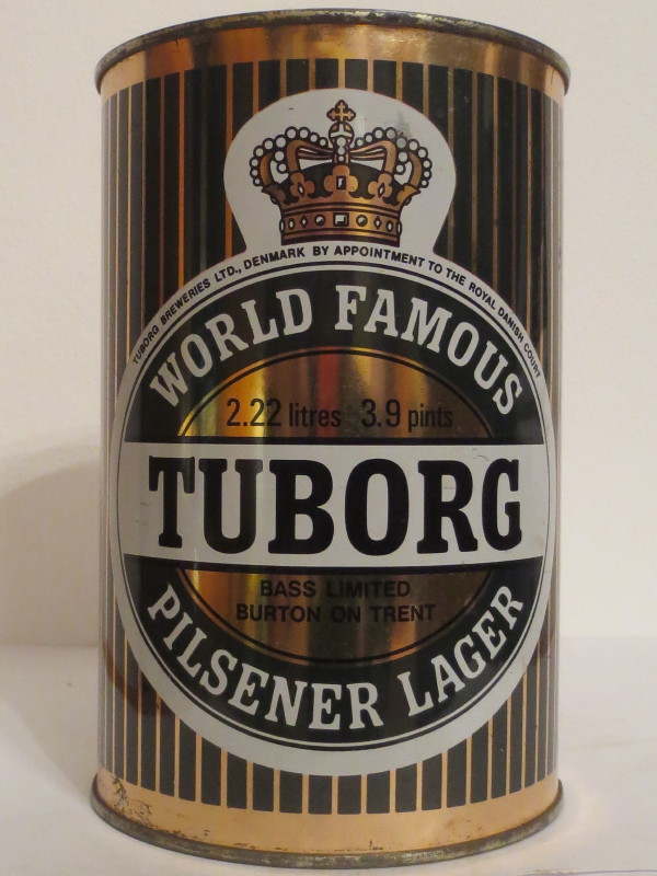 TUBORG WORLD FAMOUS PILSENER LAGER (222cl) Nr.1