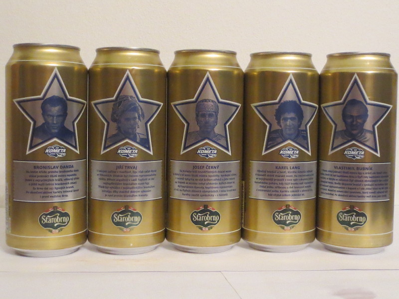 Starobrno MEDIUM Morava fandíme srdcem SBĚRATELSKÁ EDICE č.1 (0,5L)