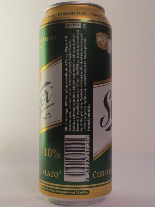 Steiger 1473 10% ČISTĚ PRÍRODÉ ZLATO (50cl) (B/O) č.1