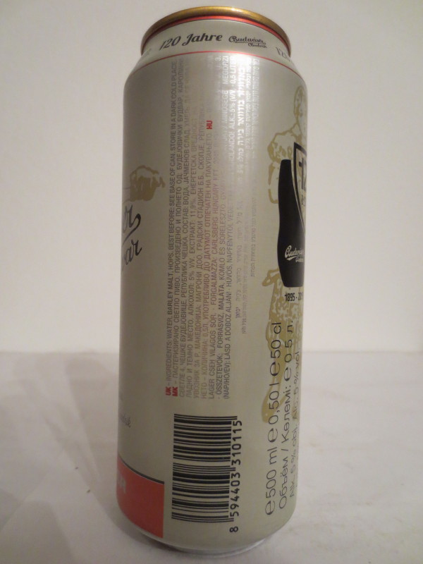 Budweiser Budvar BUDWEISER (50cl) (B/O) 