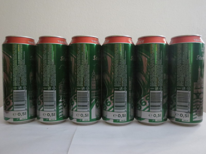 STAROPRAMEN kompletní série měst 2015 (50cl) (B/O)