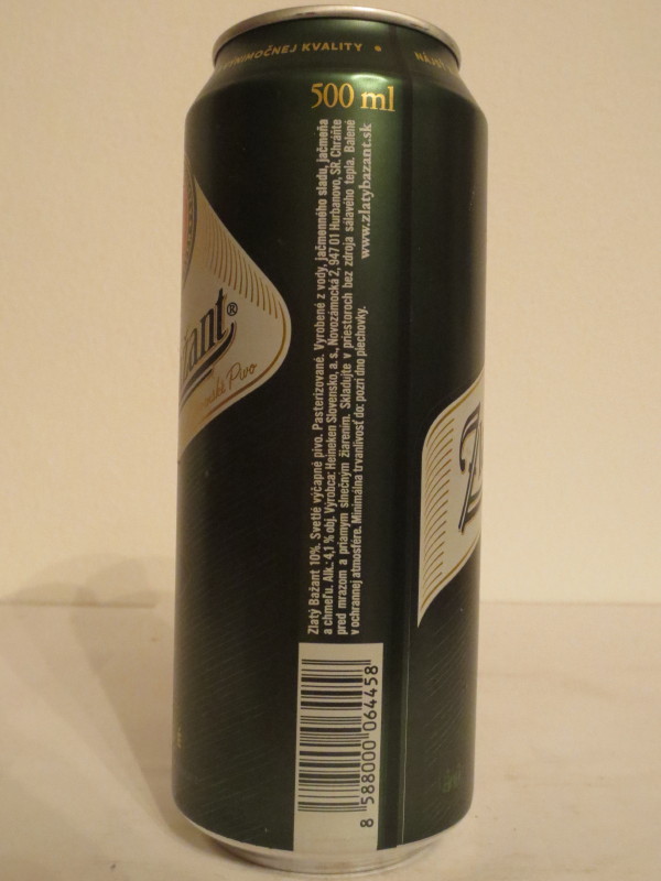 Zlatý Bažant 10% SVETLÉ (50cl) č.1