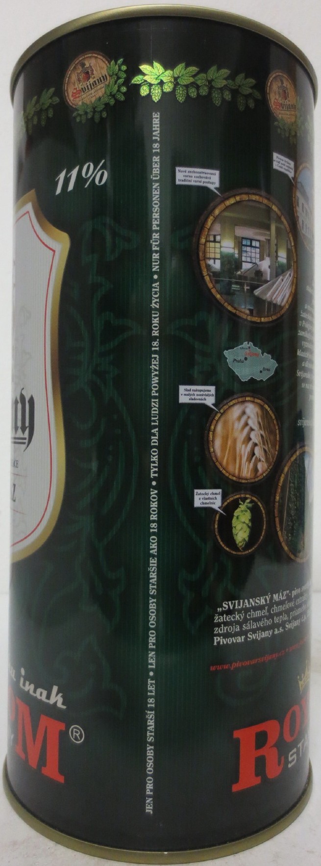 Svijany SVIJANSKÝ MÁZ Světlý ležák ROYALDOM STAVEBNINY (200cl) č.1