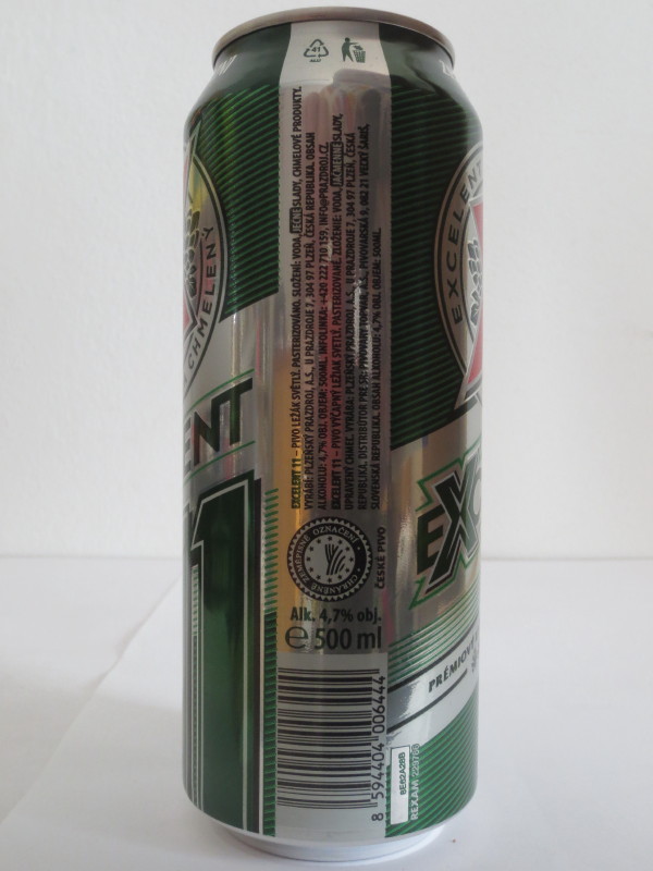 EXCELENT EXTRA CHMELENÝ 11 ZROZEN V PLZNI č.1 (50cl) (B/O)